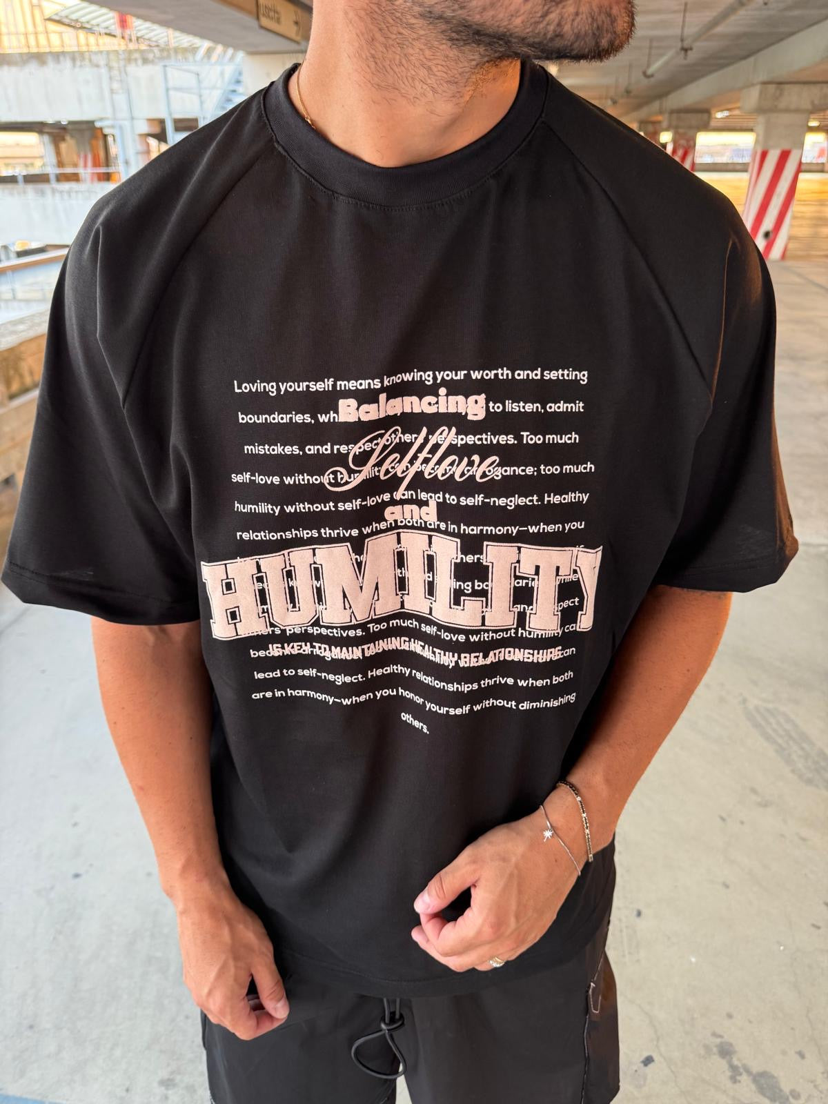 T-SHIRT SCRITTA SELF