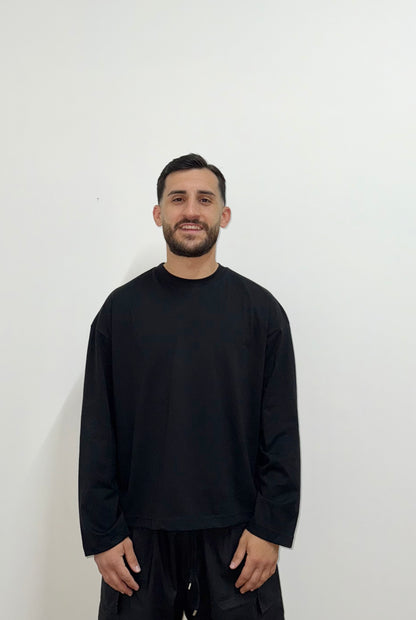 SHIRT MANICA LUNGA CON STAMPA