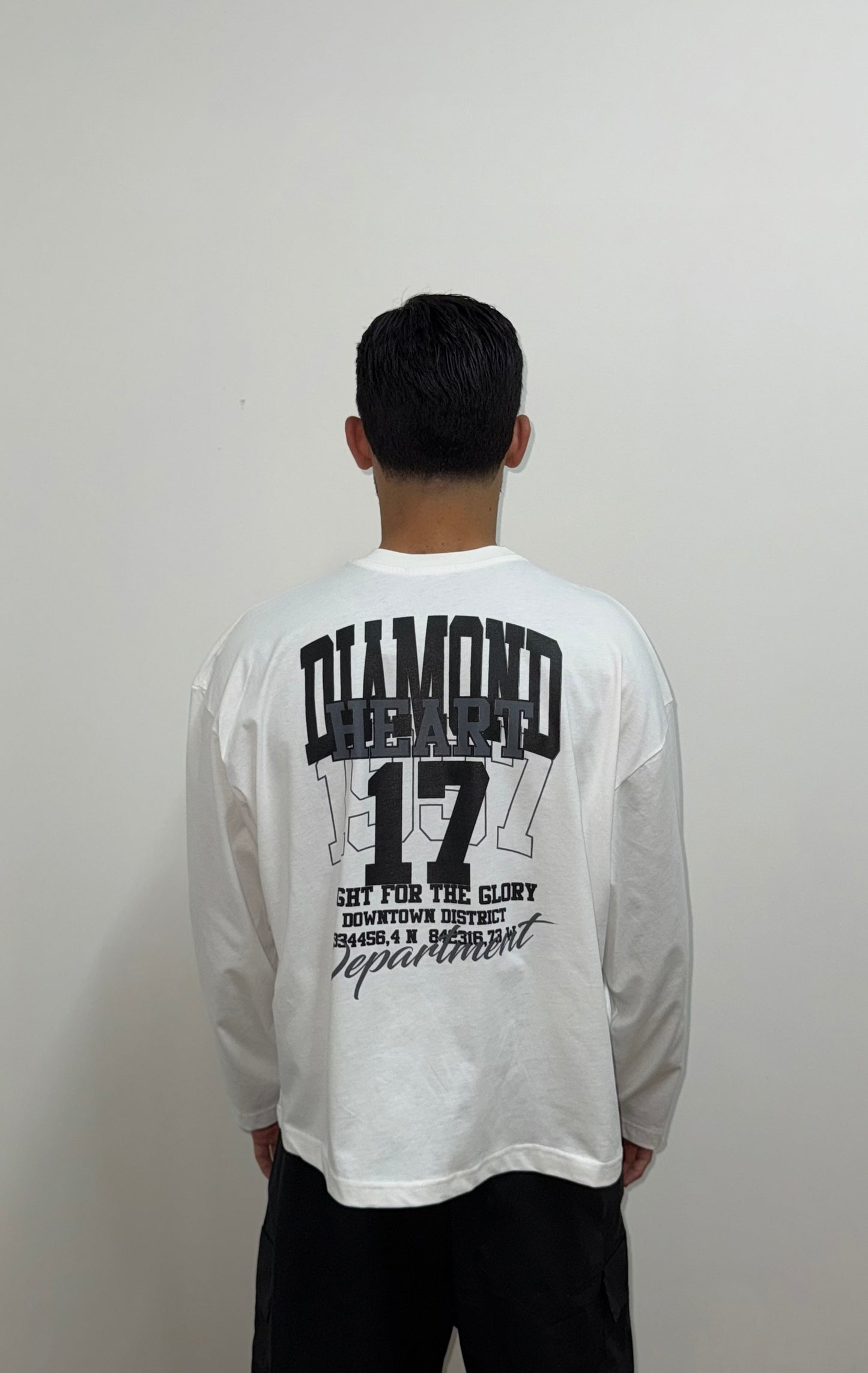 SHIRT MANICA LUNGA CON STAMPA