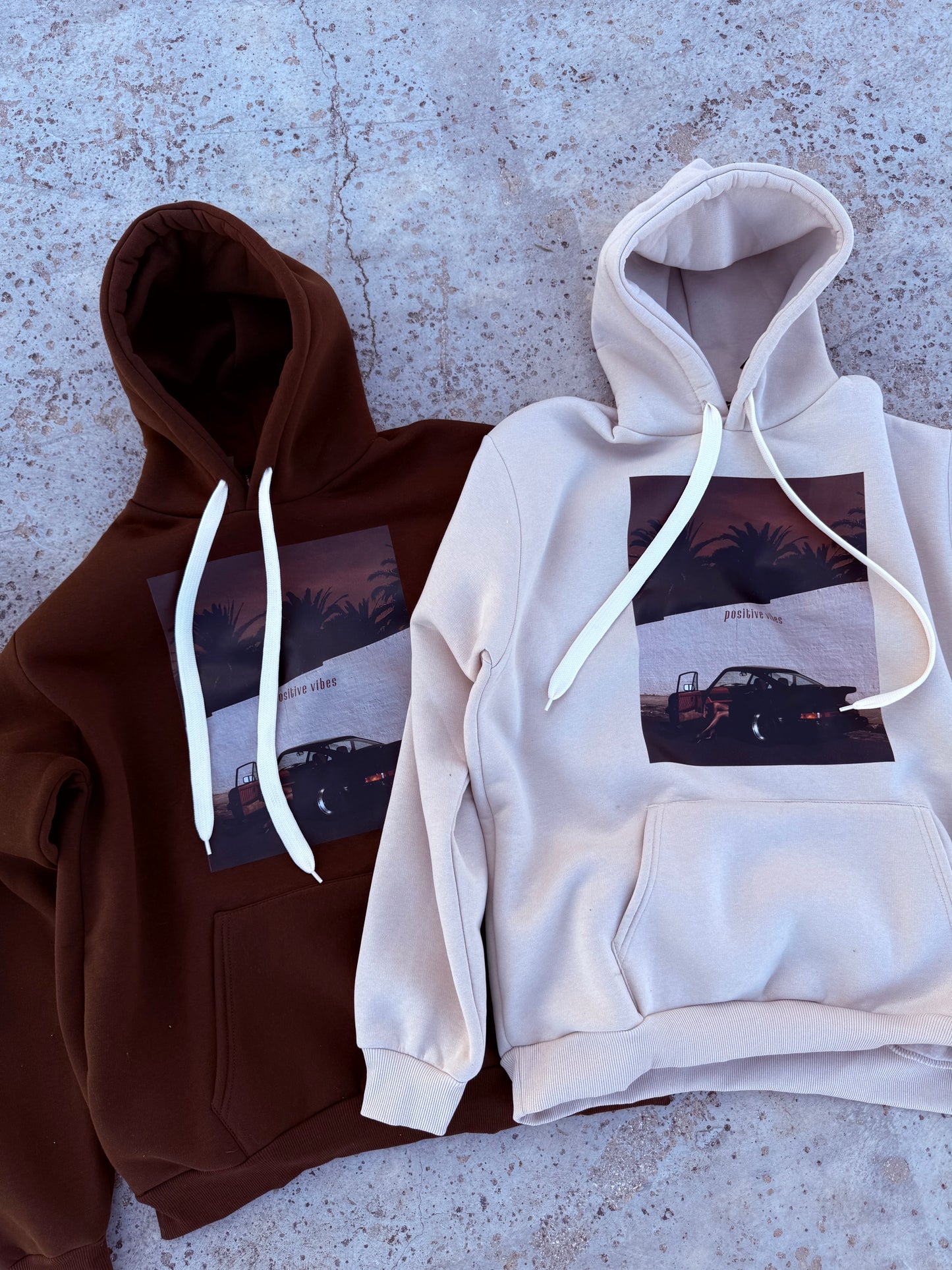 FELPA CAPPUCCIO ST:POSITIVE