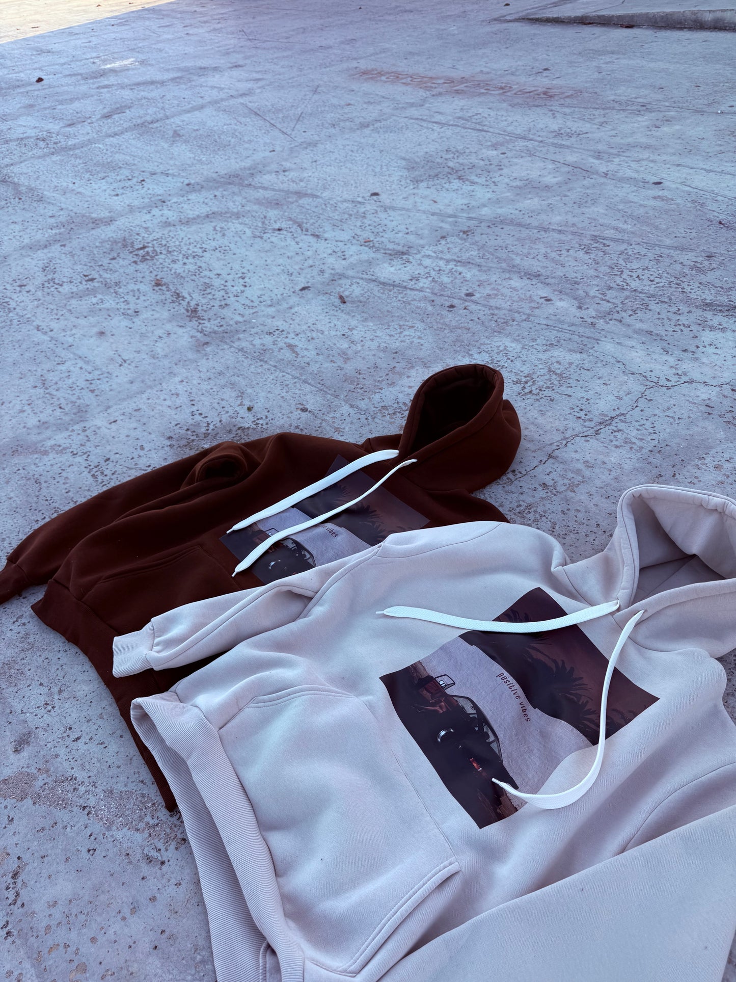 FELPA CAPPUCCIO ST:POSITIVE