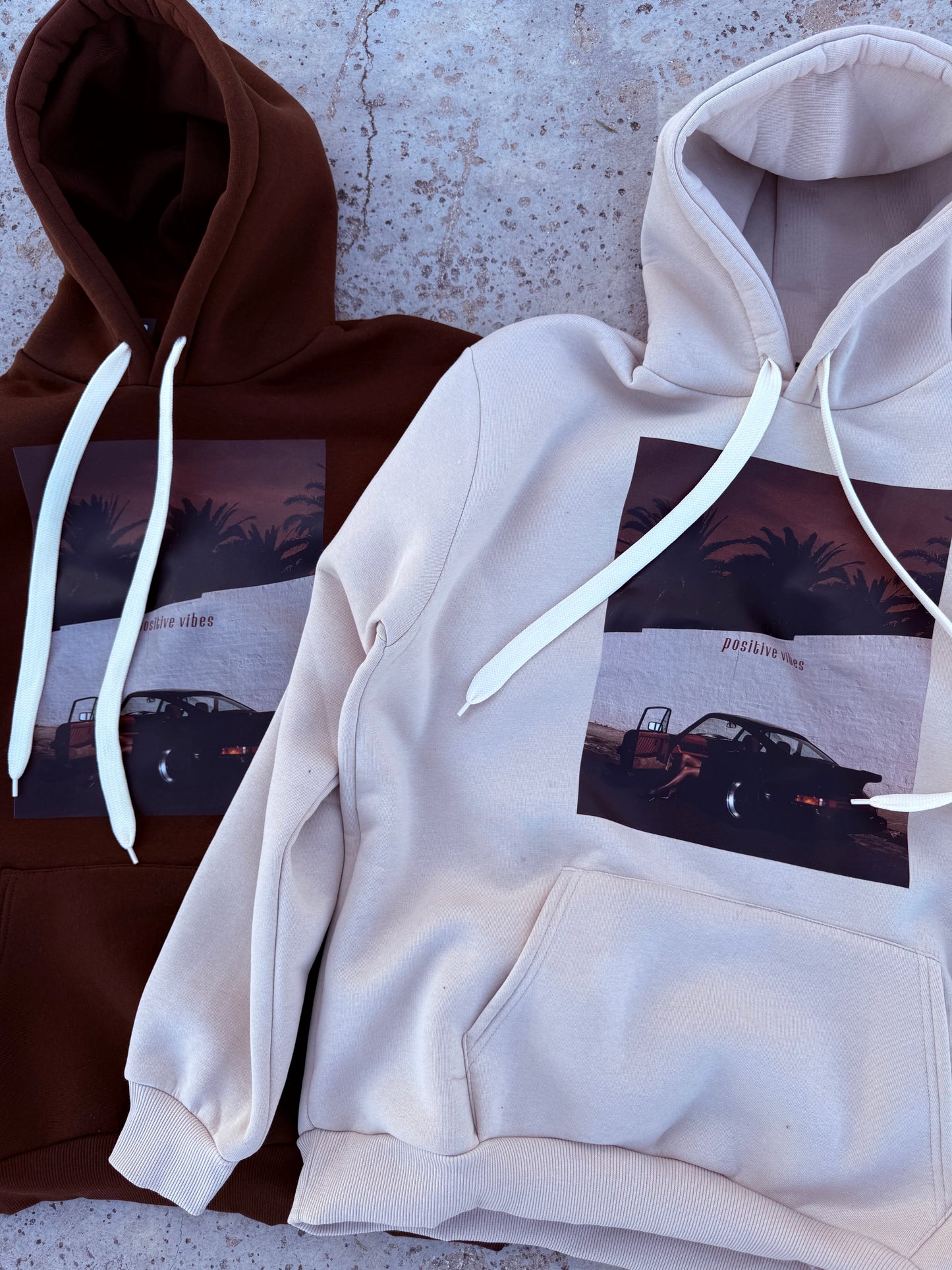 FELPA CAPPUCCIO ST:POSITIVE